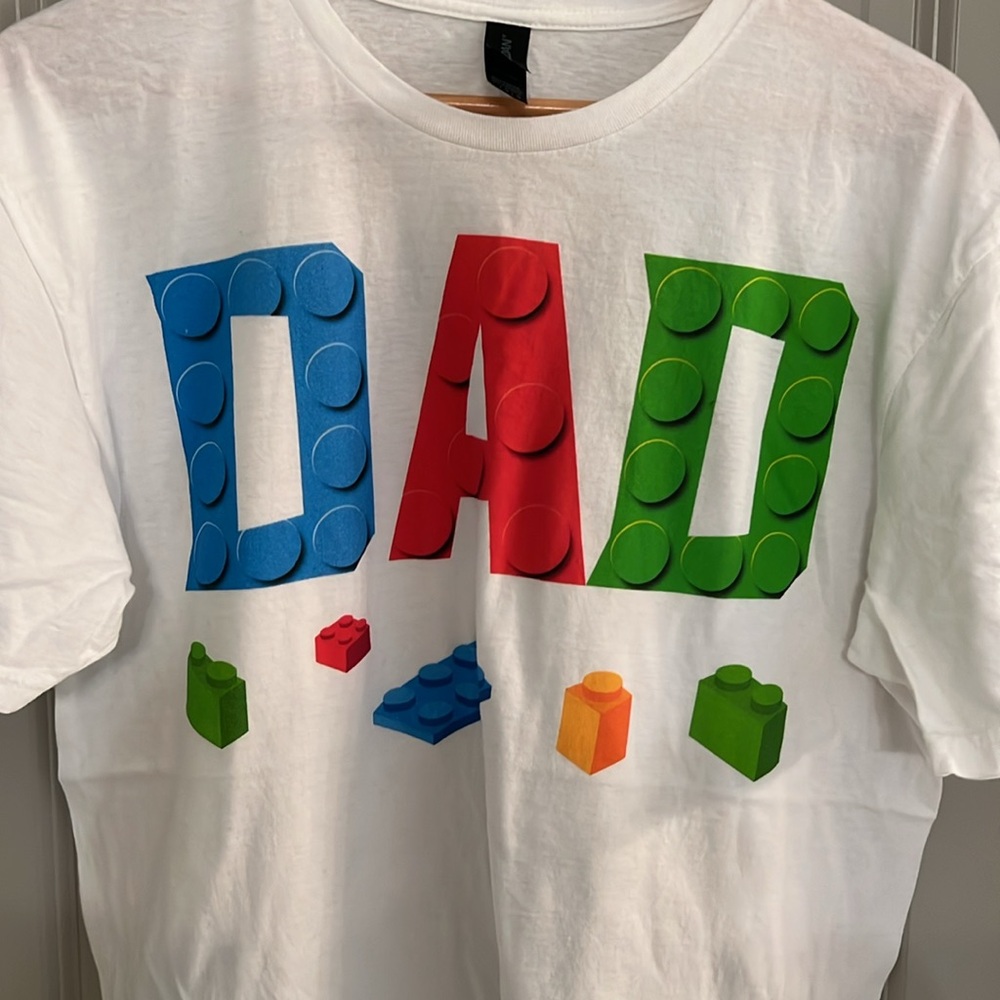EUC! LEGO Dad and LEGO Mom T-Shirts! - Picture 3 of 9